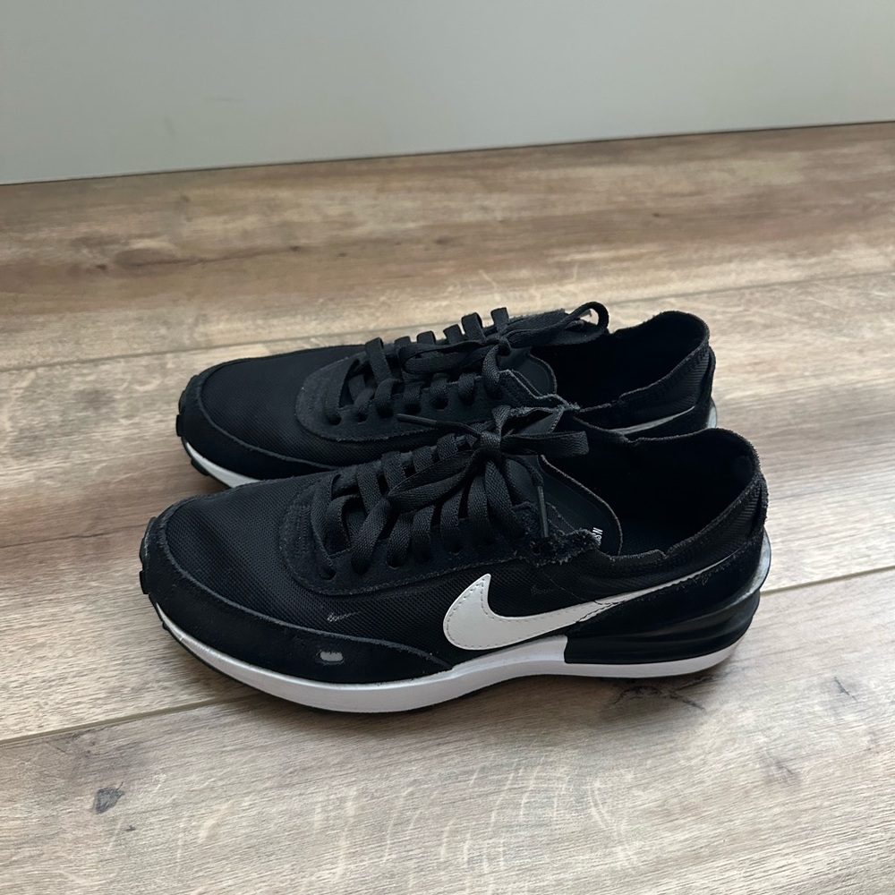 Nike Women’s Waffle One "Black/Orange/White" Sneakers